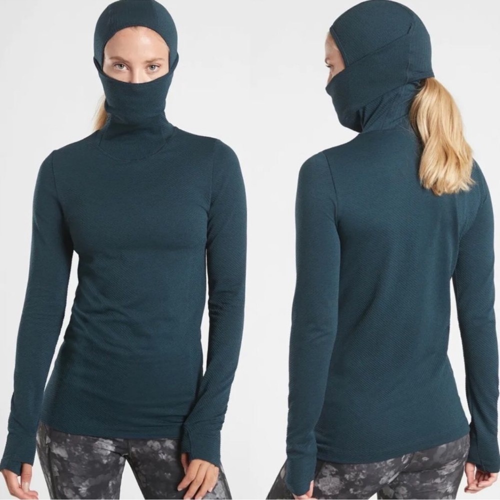 LIKE NEW Athleta Flurry Balaclava Hoodie